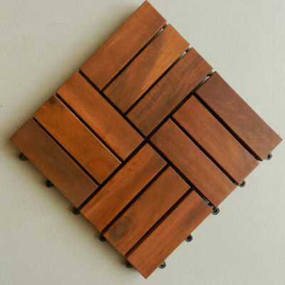 Sàn Gỗ Keo Tràm (300 x 300 x 24mm)